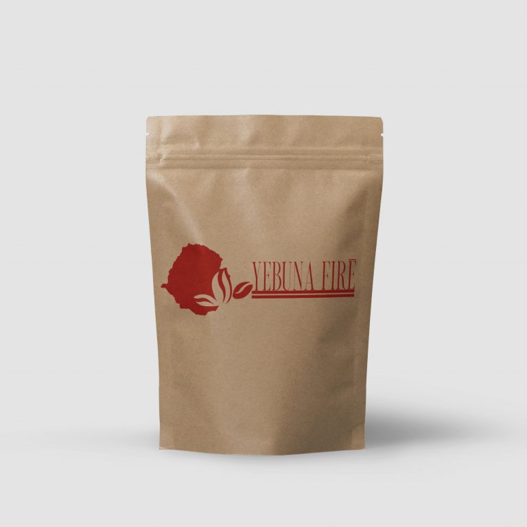 Coffee bag mockup template